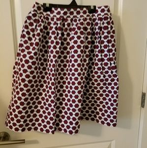 J. Crew cotton skirt, size 6